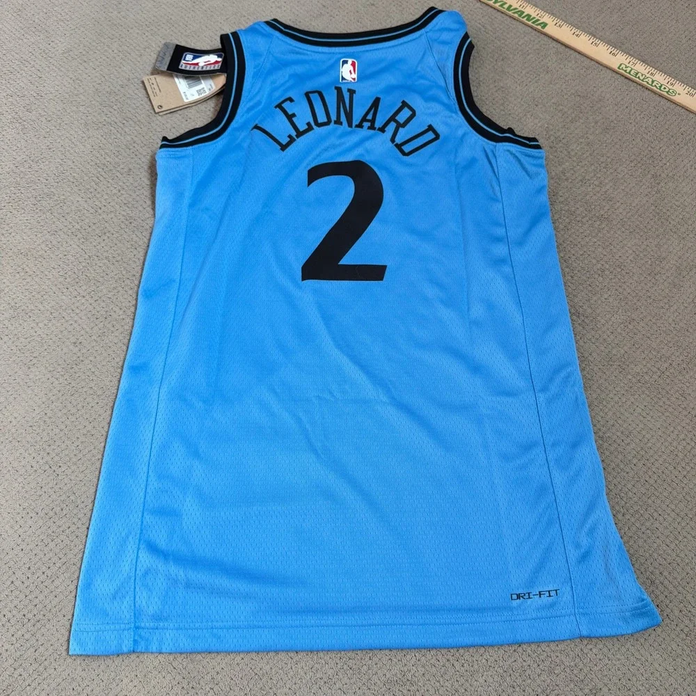 Nike LA Clippers Kawhi Leonard 2024-25 City Edition Jersey Blue XS FQ4345-462